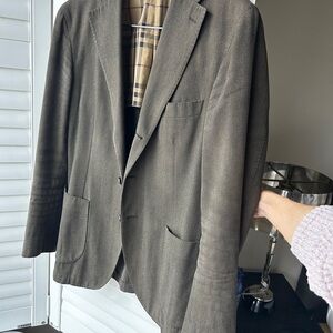 Burberry Dark olive Brown Blazer